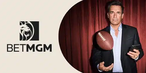 betmgm promo code louisiana banner with Jon Hamm